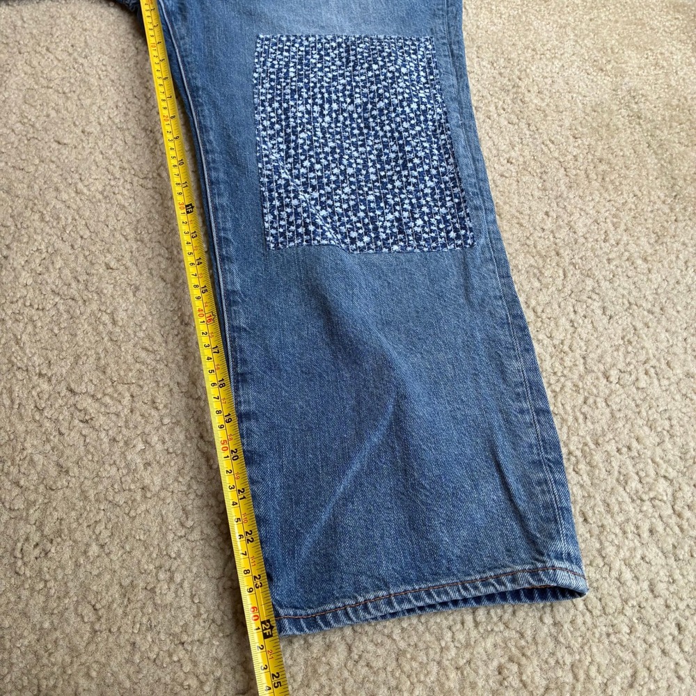 J Crew Patchwork Ankle Cropped Slim Boyfriend Jea… - image 8